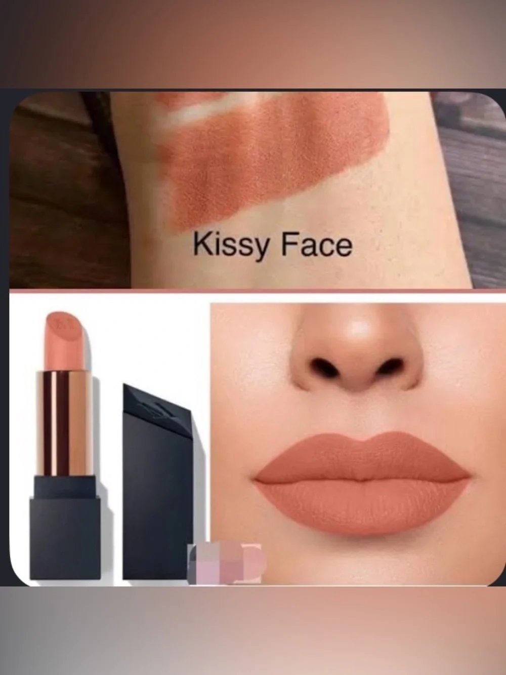 Morphe KISSY FACE Soft Terracotta Mega Matte Lipstick - Neutral Terracotta